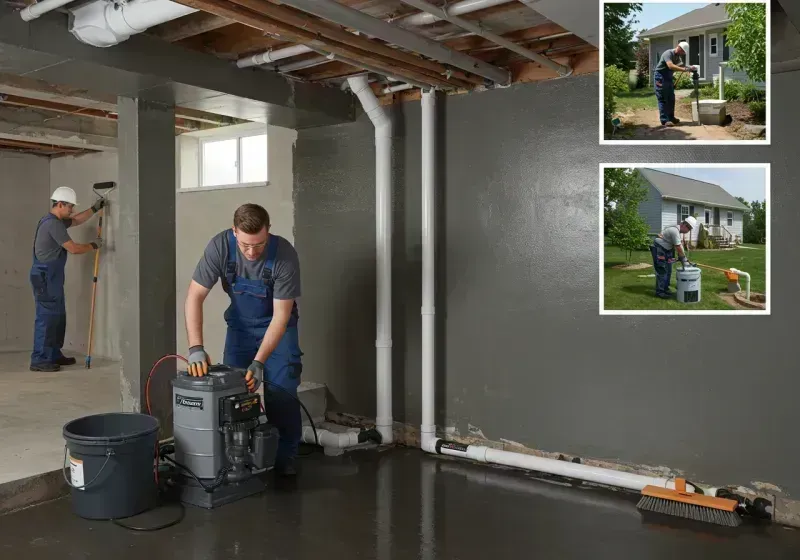 Basement Waterproofing and Flood Prevention process in Douglas, IL